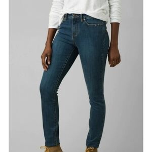 NWT Prana Sienna True Blue Women 4/27 Organic Denim Skinny Jeans MSRP:$109 Jeans